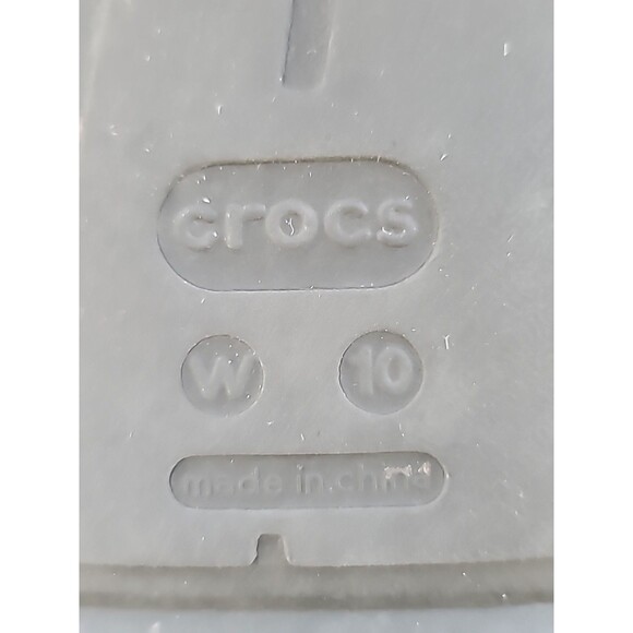 Crocs Black Flip Flops Women's Size 10 - Picture 10 of 10